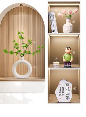 网红轻奢酒柜摆件软装搭配家居客厅电视柜玄关入户样板房间装饰品