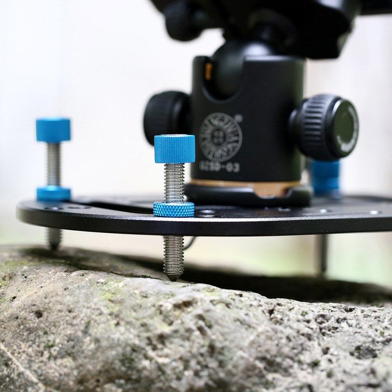 相机通用迷你三脚架 专业低拍板 微距云台单反微单三脚架拍照配