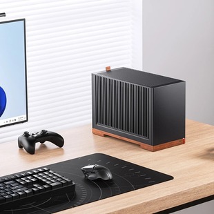 乔思伯机箱T6/T7/T9/Z20手提式便携侧透迷你木艺mini机箱ITX MATX