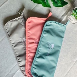 便携三伞具雨罩通用折叠伞防水绒里收纳包 吸水雨伞收纳袋带提手式