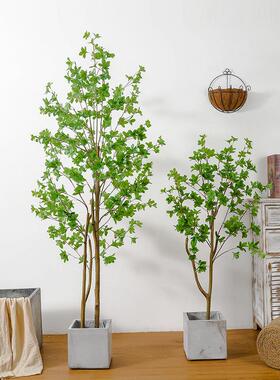欧风仿真绿植件日本吊植物马醉木室内客厅装北饰摆假树AL-64865落