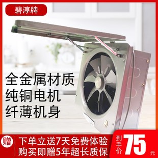 家用油烟扇排气扇换气扇10寸金属百叶窗款适合墙式窗式安装