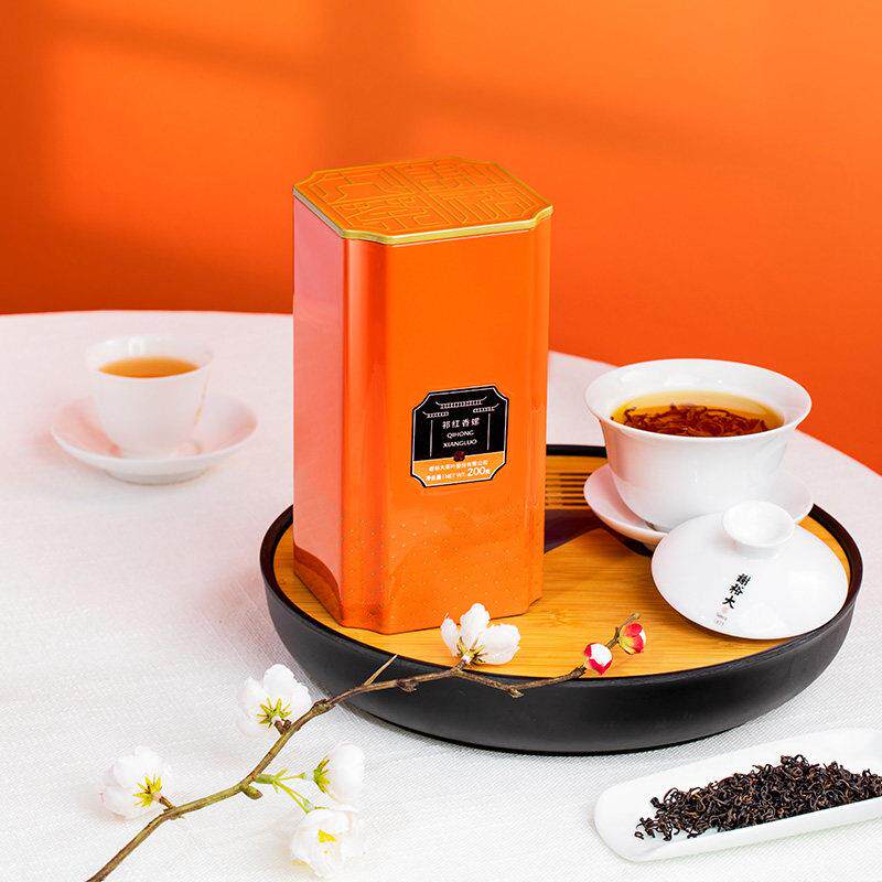 谢裕大祁门红茶2025新茶祁红香螺茶叶春茶自己喝浓香红茶听装200g