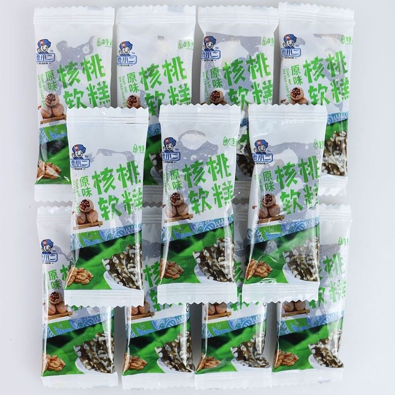 贵州特产核桃软糖500g散装独立小包装休闲零食零食软蛋糕新年糖果