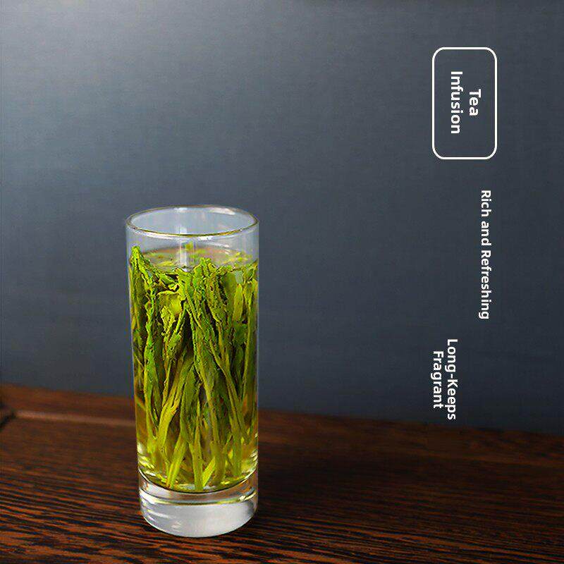 手揉后魁绿茶2025新茶安徽黄山绿茶春茶芽250g罐装散装