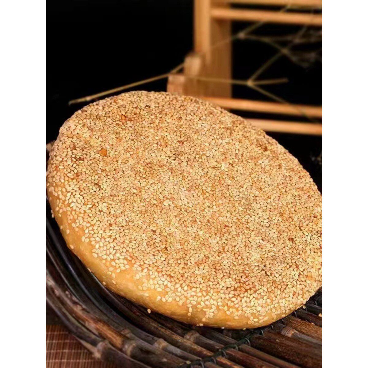 沅陵中秋大月饼湘西湖南怀化特产芝麻传统风味老式手工糕点包邮