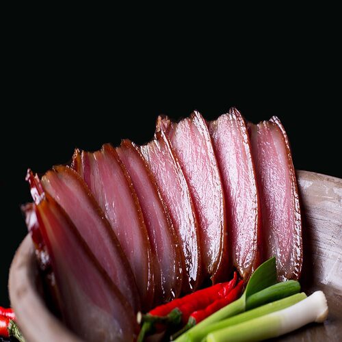 稀飞腊五花肉北恩施特产正烟宗农家熏腊肉腌肉湖川堡兰森林腊味肉
