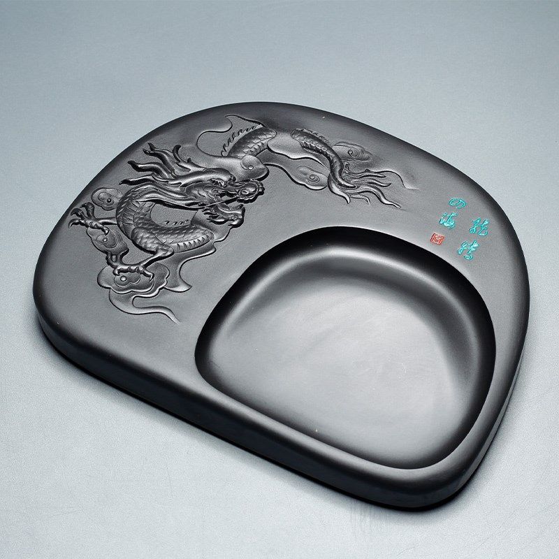 实用精品砚台老坑黑龙尾歙砚龙腾四海书法学生砚端砚,文具电教/文化用品/商务用品,文房四宝,淘宝优惠券,粉丝福利购,淘宝优惠卷