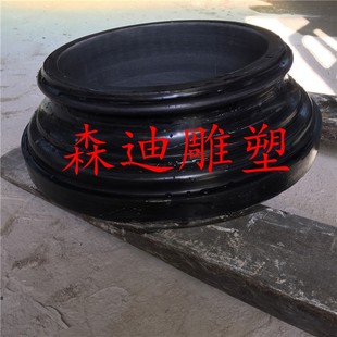 石雕柱顶石青石柱子墩柱基石古建柱础石墩子装饰柱脚石装饰