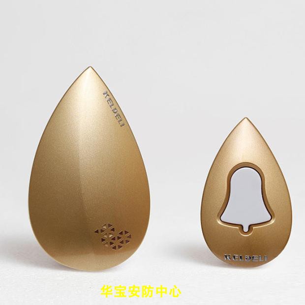 叮咚门铃无线家用铃铛办公室简易智能电子免插电呼叫响铃访客通用