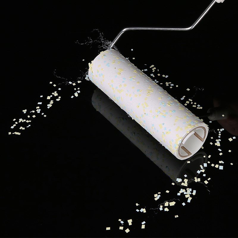 初舍大号cm粘毛器除尘纸沾纸点断式撕式替换装衣物粘毛纸滚筒