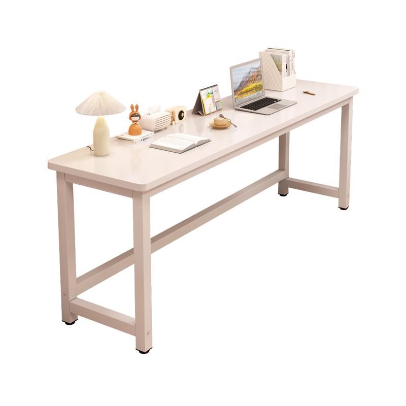 书桌实木家用学习写字桌女生卧室长条桌出租屋靠墙长桌子窄电脑桌