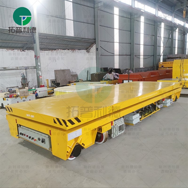 RGV无人自动搬运车 模具装卸液压车 旋转平台电动平车轨道运输车