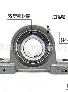 UEL308 UEL309 UCEL310  UEL311 UEL312 菱形带座外球面轴承