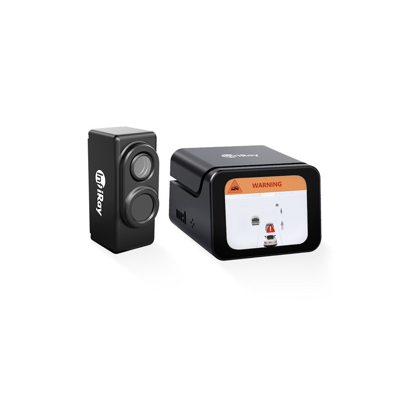 艾睿车载AI防撞仪AlikeC汽车夜视系统热成像高清行车记录防碰仪