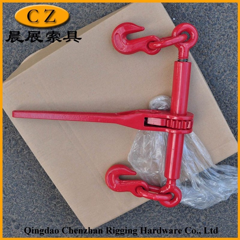 【晨展生产直供棘轮式拉紧器紧索具模锻喷塑优质美式封车器