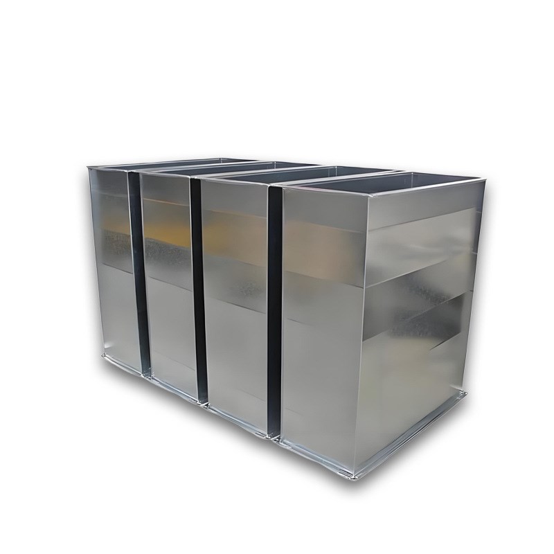 304不锈钢白铁皮镀锌角铁共板风管焊接通风管道镀锌风管厂家