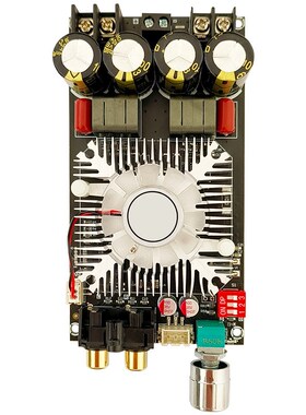 1602纯后级数字功放板大功率TDA7498E立体声160WX2桥接单声道220W