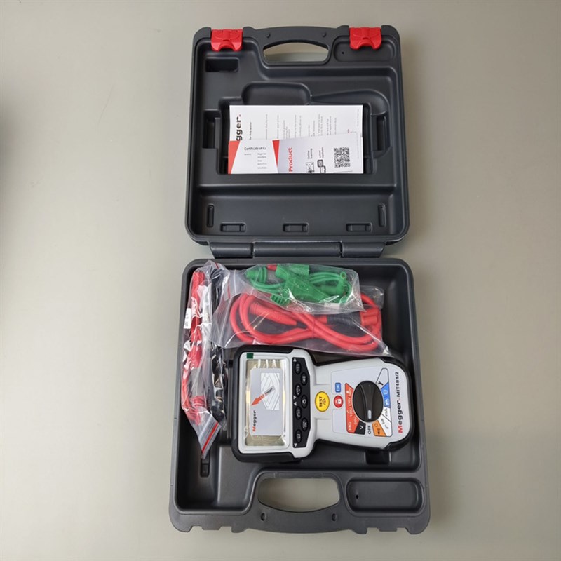 英国Megger MIT481/2绝缘电阻测试仪手持式兆欧表重锤测试仪