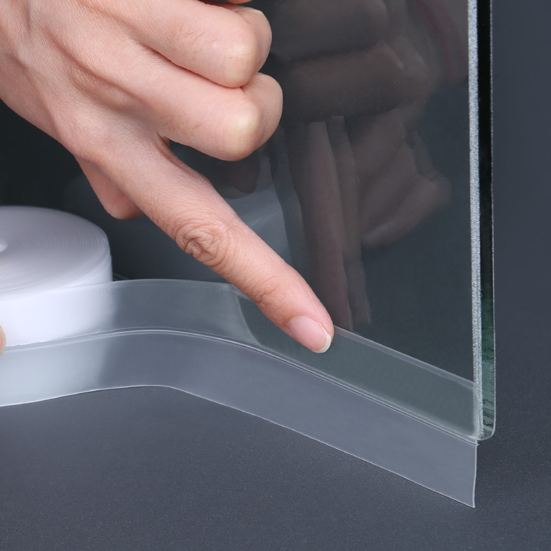 淋浴房挡水条卫生间浴室门密封防水条厕所隔水条玻璃门底部阻水条