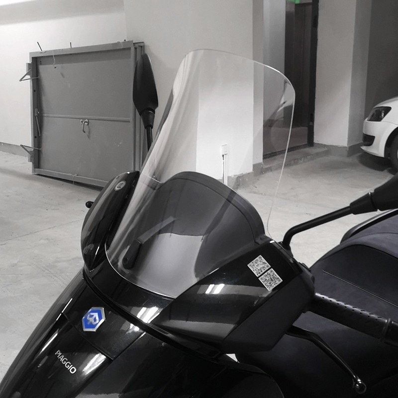 新款加高加宽适用于比亚乔x7改装挡风玻璃风挡前挡风板升级版改装