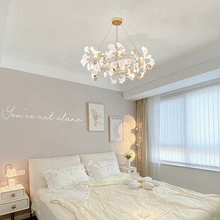 灯魅银杏叶吊灯艺术造型灯现代客厅灯店铺商用创意个性