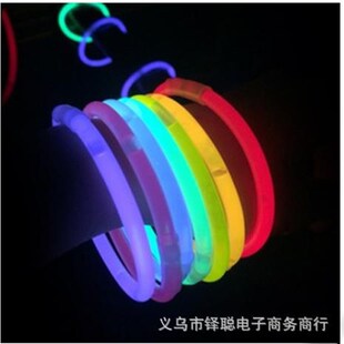 发光ld荧光棒送接头桶装银光棒地摊夜市酒吧蹦迪圈圈