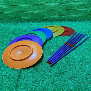 儿童感统训练平衡转盘转碟杂技转盘杂耍道具游戏转盘舞台表演托盘