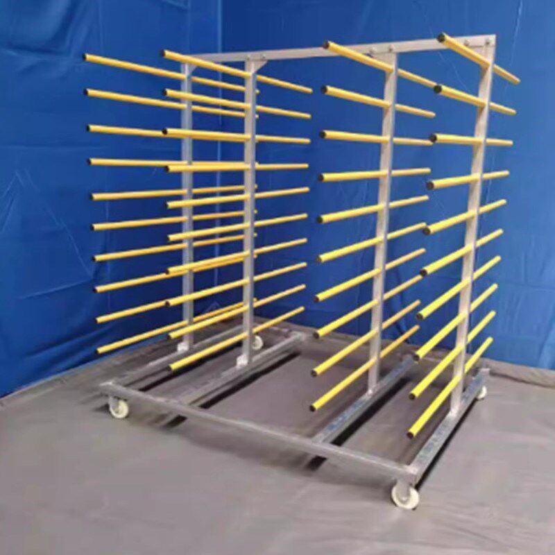 门板晾胶架多层板烤漆架子吸塑胶架放料加厚喷漆推车轻便