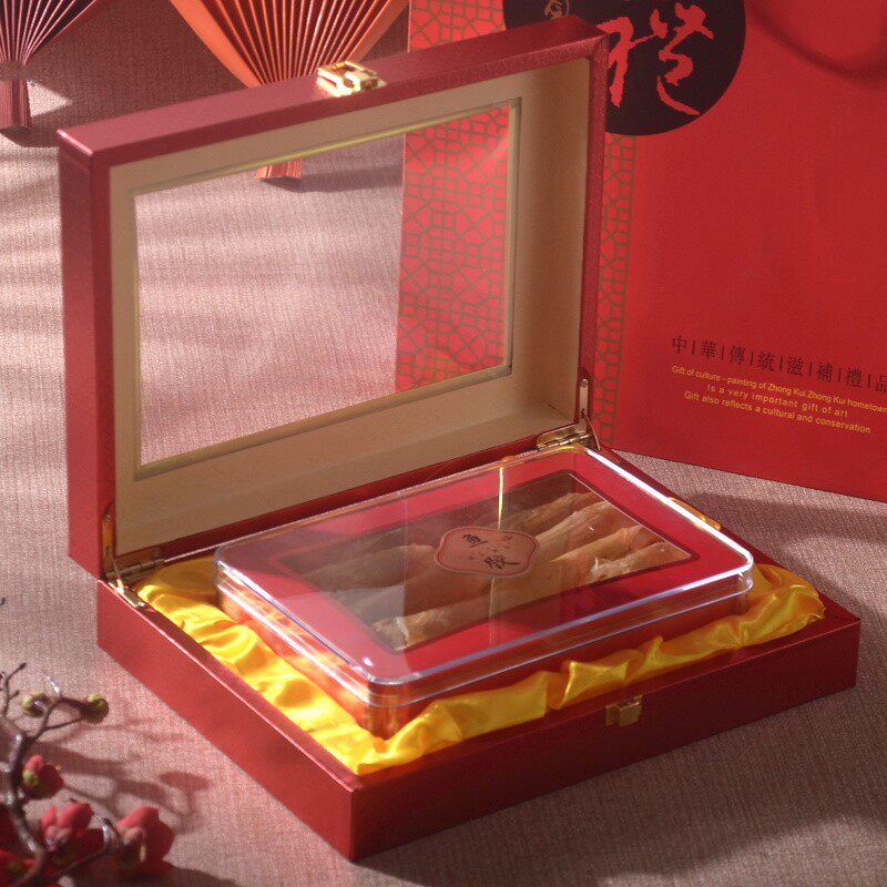 坤兴花胶包装盒干货鱼胶礼品盒g鱼肚盒子黄花胶小鱼鳔礼盒空