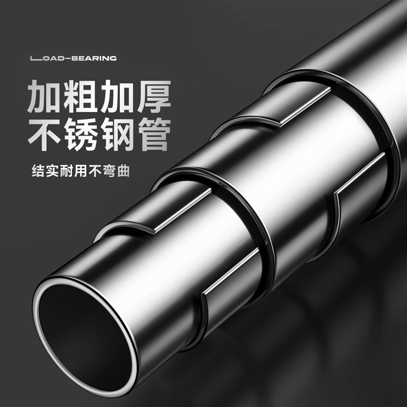 晾衣杆阳台墙上固定式一整根撑杆晾晒衣架免打孔伸缩窗帘杆,收纳整理,晾晒杆,淘宝优惠券,粉丝福利购,淘宝优惠卷