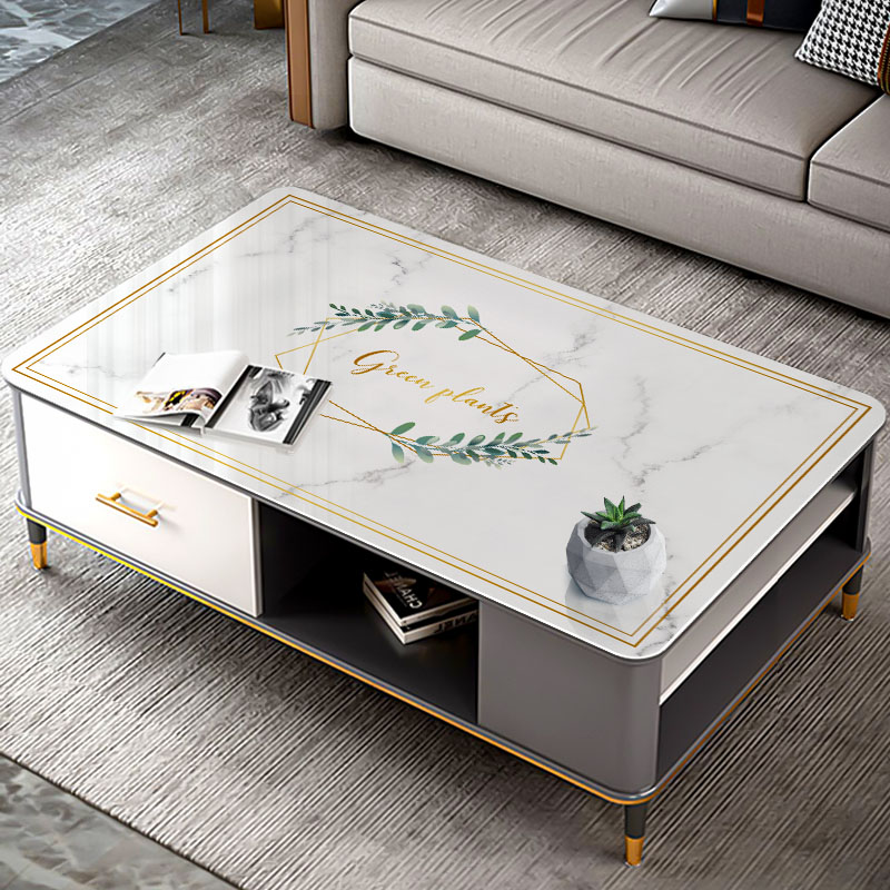 茶几垫子桌布防水防油免洗防烫厚pvc软玻璃餐桌垫家用桌面保护膜