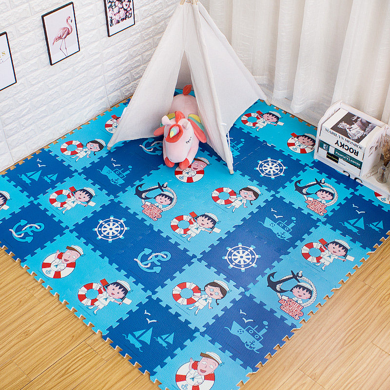 卡通拼接泡沫地垫拼图地板垫婴幼儿童爬爬行垫小丸子i哆啦梦,居家布艺,家用脚垫,淘宝优惠券,粉丝福利购,淘宝优惠卷