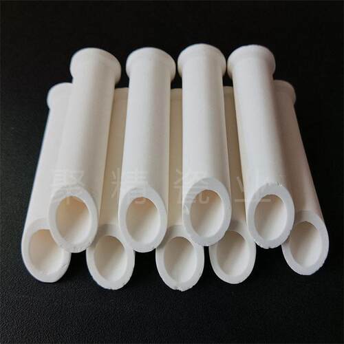 等静压陶瓷管 95瓷氧化铝陶瓷结构件 耐磨耐温工业陶瓷件加工