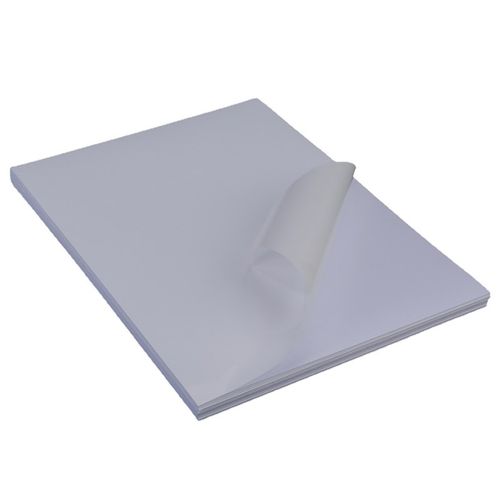 A4不干胶贴纸喷墨合成纸激光打印纸PP合成纸光哑面背胶纸自沾标签