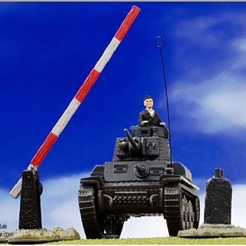 FOV 85069 1:72二战德军自行高炮GERMAN PANZER合金模型