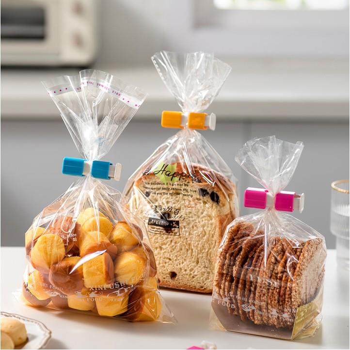 日本KM封口夹保鲜袋零食食品封口夹保鲜夹袋面包袋塑料袋密封夹子
