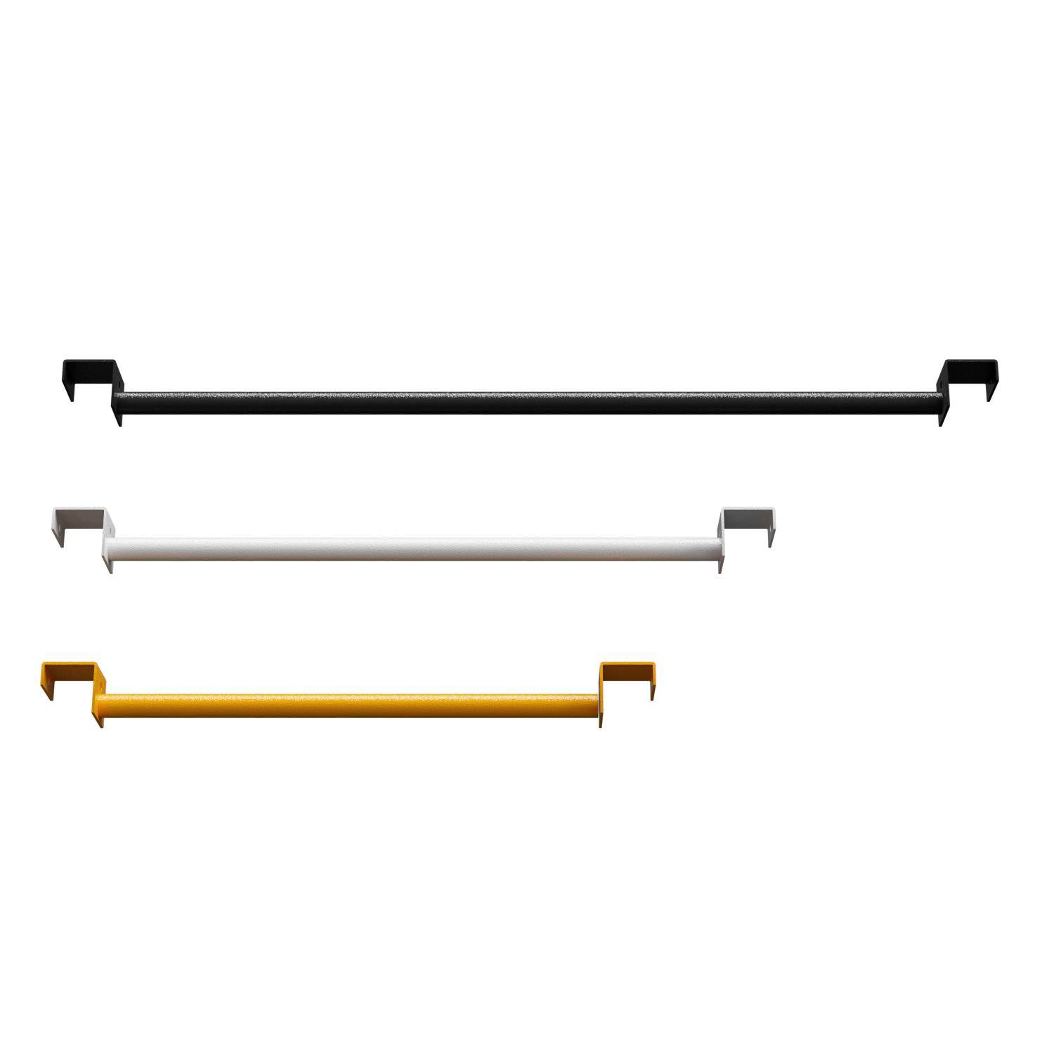 货架衣柜挂衣杆圆管服装衣架仓库房置物1.5米2米长1m中间衣服挂杆