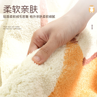 卧室地毯全铺家用客厅茶几地毯房间地毯大面积可爱毛Y毯地垫床边