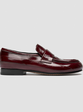 OFFICINE CREATIVE英伦复古圆头平底手工乐福鞋老钱风Becky 101