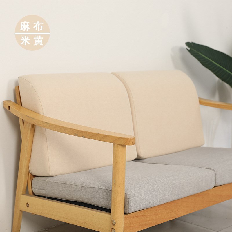 沙发靠背垫长方形靠背客厅硬厚海绵沙发腰靠大号床头可拆洗大靠枕