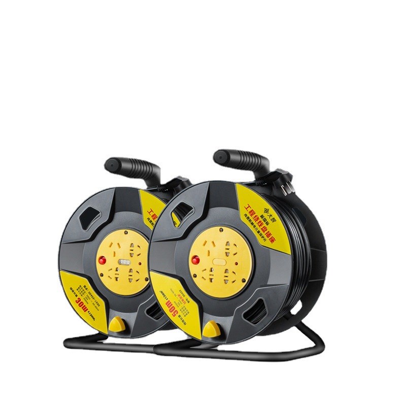 大智移动便携大功率电缆盘线轴空盘卷线盘拖线盘绕线盘延长线插座
