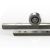 现货供应合金钢V型导轨 自动化桁架机械精密带齿条直线导轨