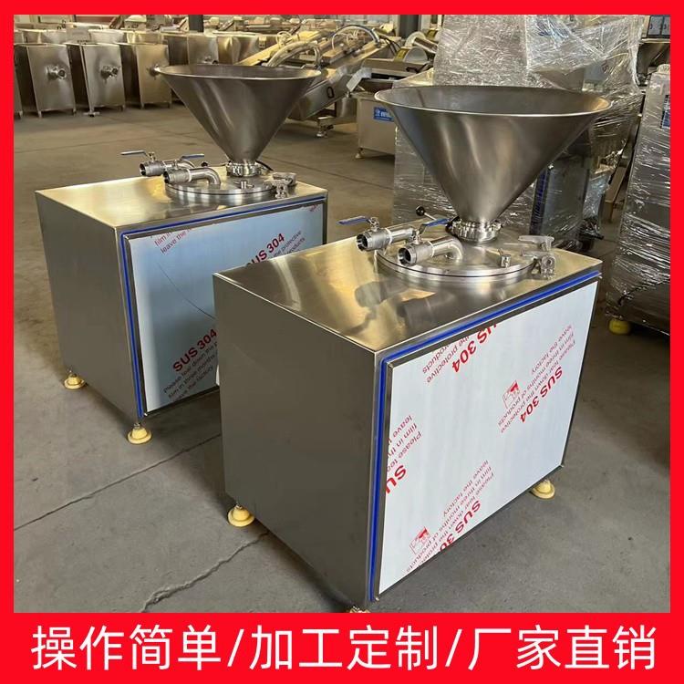 米肠辅助灌肠机 地道肠加工生产线设备 香肠腊肠不锈钢灌装机械