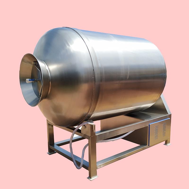 鸡翅搅拌腌制机 大型不锈钢呼吸式腌鸭块机器 400L肉块真空滚揉机