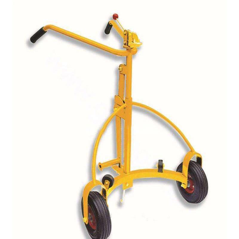 油桶搬运车手动油桶搬运车 油桶搬运叉车 脚踏式 液压油桶搬运车