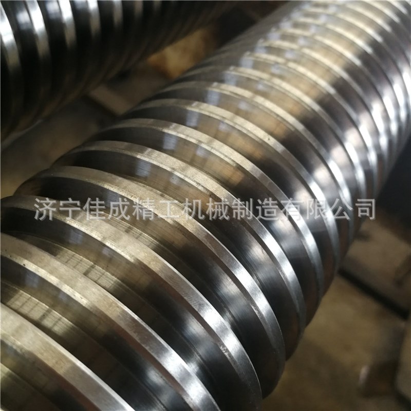 梯形丝杆制做龙门铣丝杆T型调节丝杆左右旋丝杠Tr70来图