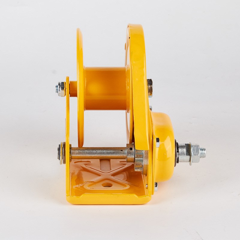 便携1200磅1800磅2600磅钢丝绳自锁手摇绞盘 手动绞车牵引机