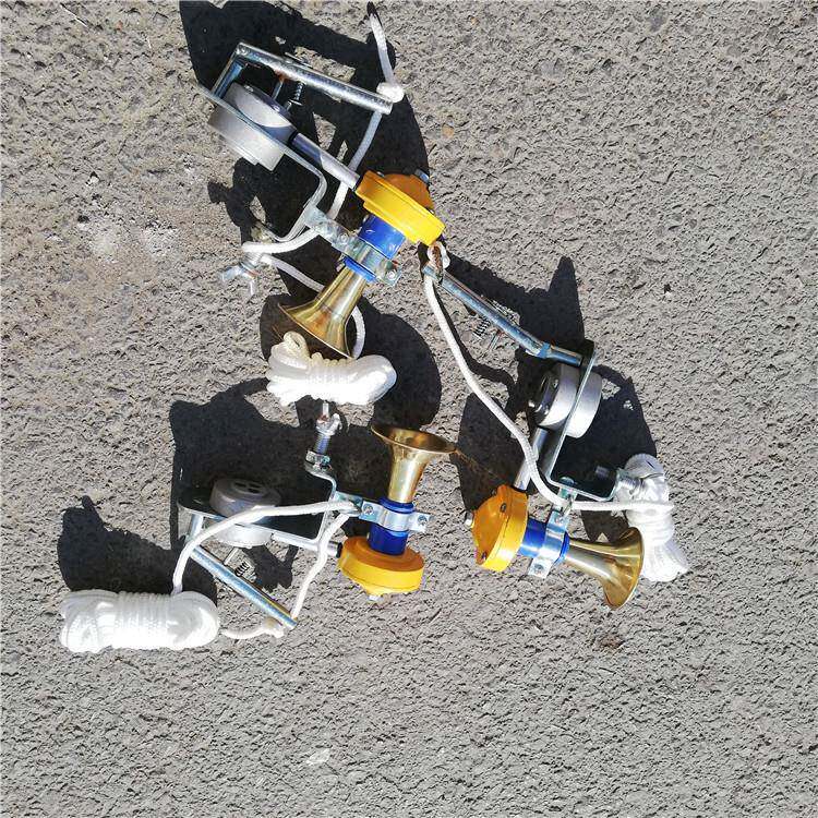 铁路风笛简易制动阀紧急制动阀火车带音响车长阀铜喇叭风笛制动阀