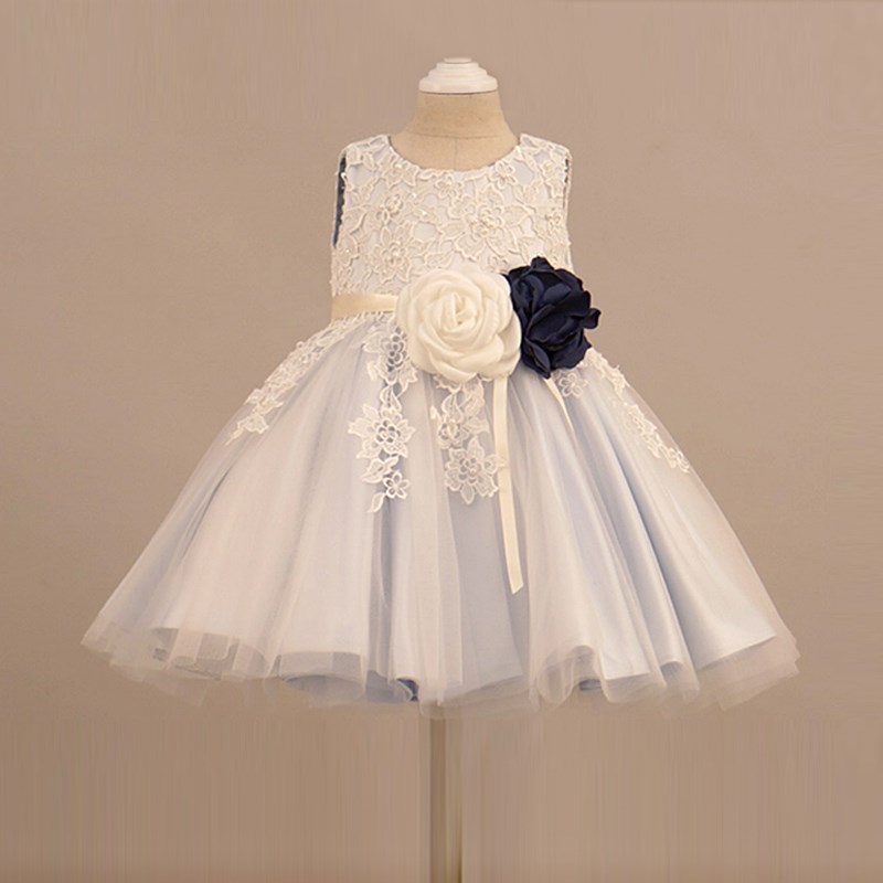 唯美儿童礼服花仙子生日宴公主裙花童森系风蓬蓬纱高端主持演出服